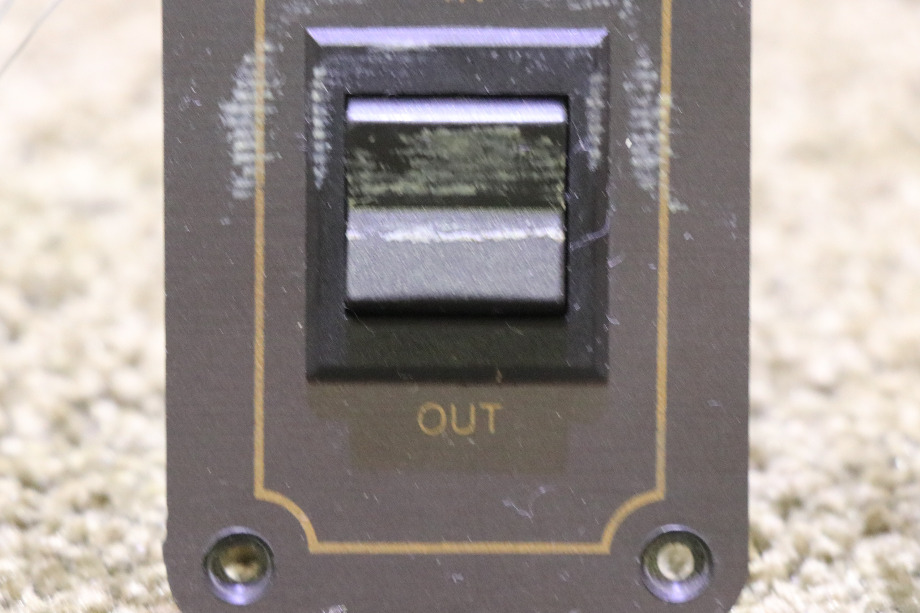 USED MOTORHOME MONACO ROOM SLIDE IN / OUT SWITCH PANEL FOR SALE RV Components 