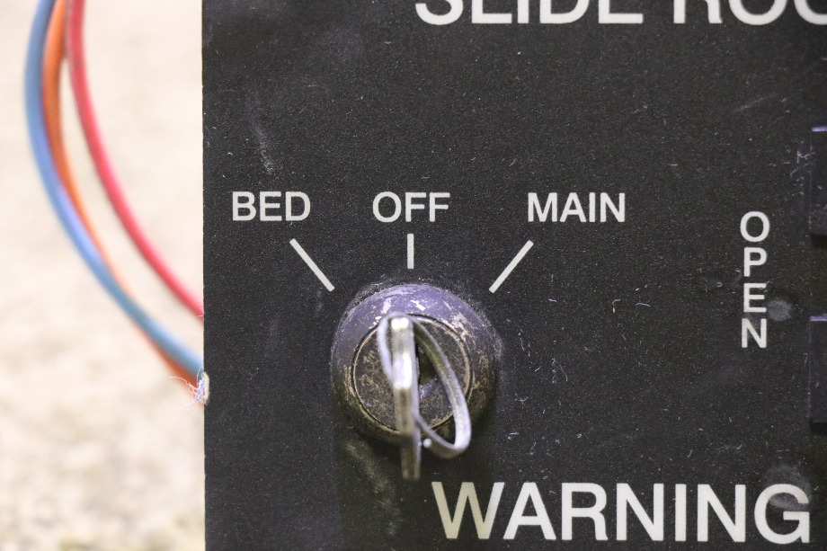 USED RV/MOTORHOME JRV A3242BL SLIDE ROOM SWITCH & KEY PANEL FOR SALE RV Components 