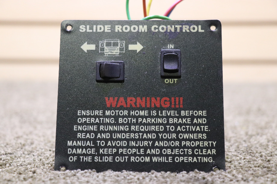 USED SLIDE ROOM CONTROL SWITCH PANEL RV/MOTORHOME PARTS FOR SALE RV Components 