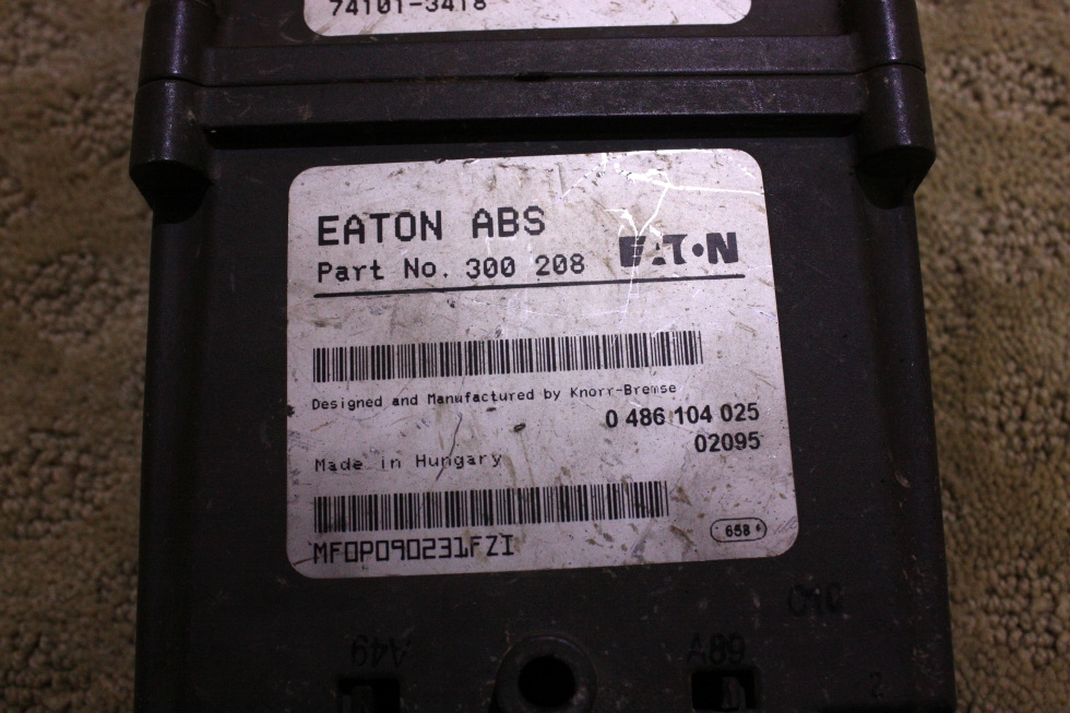 USED 2002 EATON ABS MODULE P/N 300208 FOR SALE RV Components 