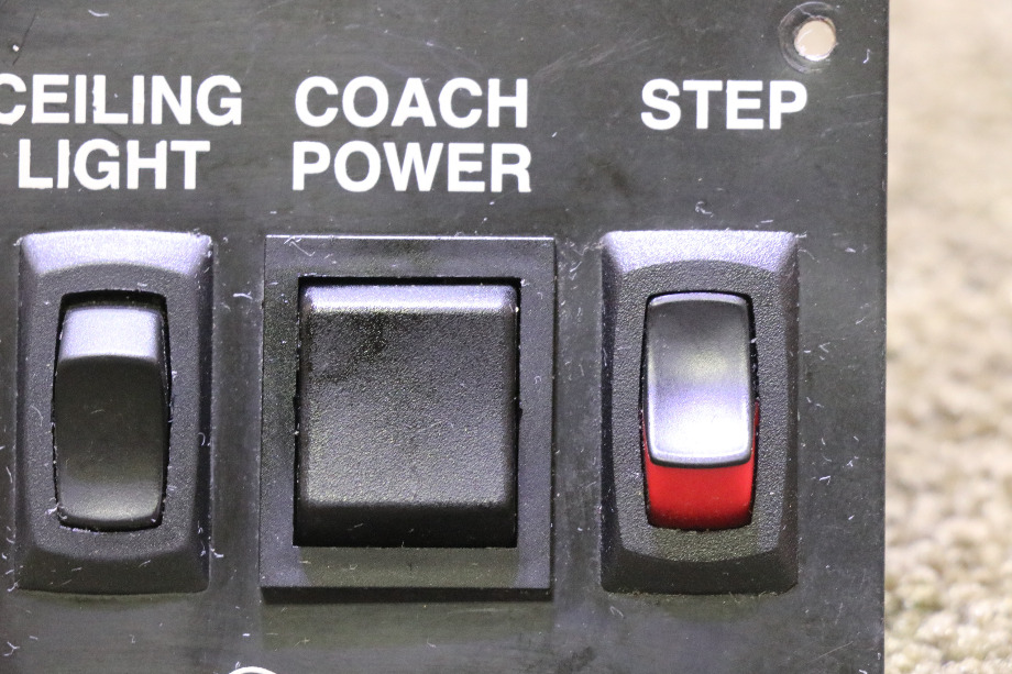 USED MOTORHOME BEAVER 4 SWITCH PANEL FOR SALE RV Components 