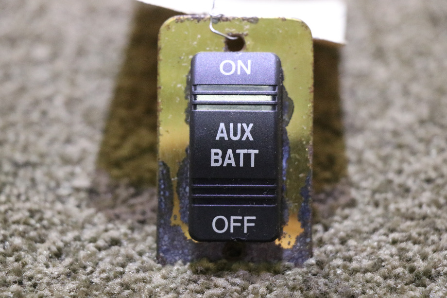 USED ON / OFF AUX BATT DASH SWITCH RV PARTS FOR SALE RV Components 