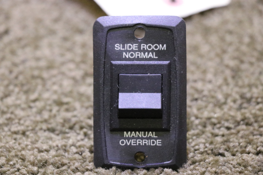 USED SLIDE ROOM NORMAL / MANUAL OVERRIDE SWITCH PANEL RV/MOTORHOME PARTS FOR SALE RV Components 
