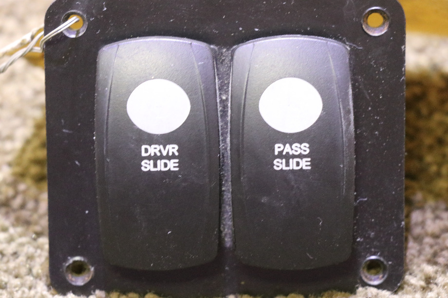 USED RV DRVR SLIDE & PASS SLIDE SWITCH PANEL FOR SALE RV Components 