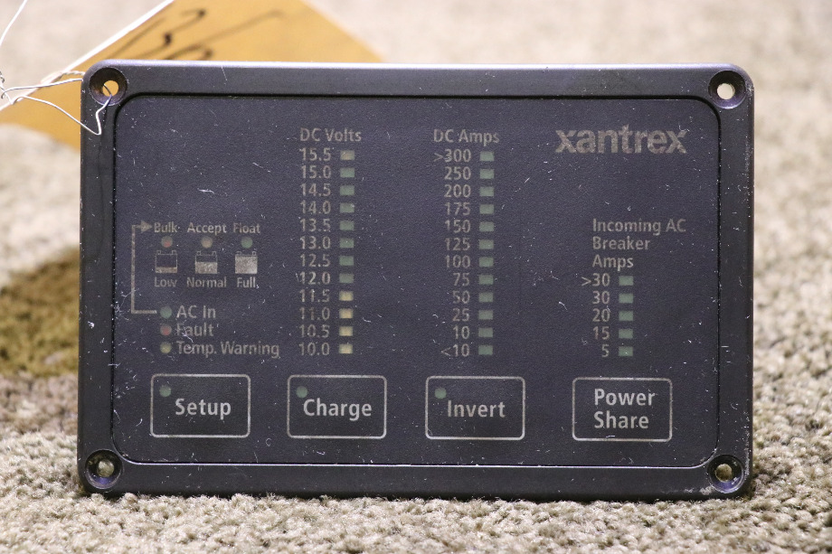 USED RV/MOTORHOME XANTREX FREEDOM REMOTE PANEL FOR SALE RV Components 