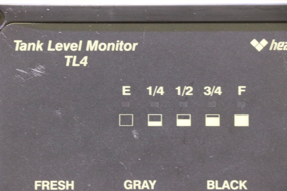 USED MOTORHOME HEART TANK LEVEL MONITOR TL4 PANEL FOR SALE RV Components 