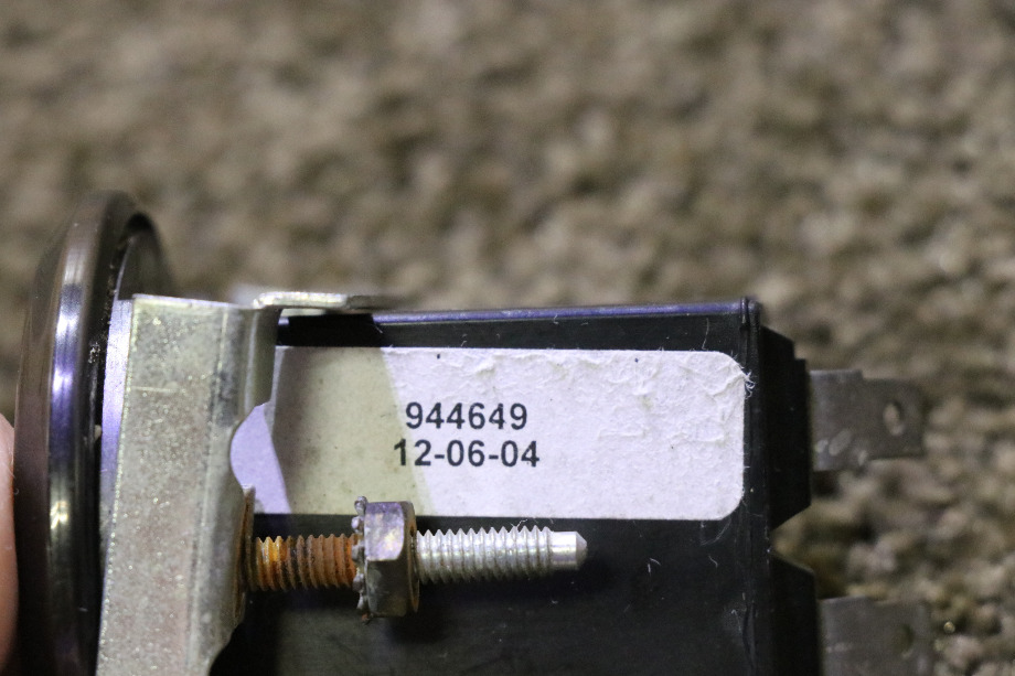 USED QUARTZ HOURS DASH GAUGE 944649 RV/MOTORHOME PARTS FOR SALE RV Components 