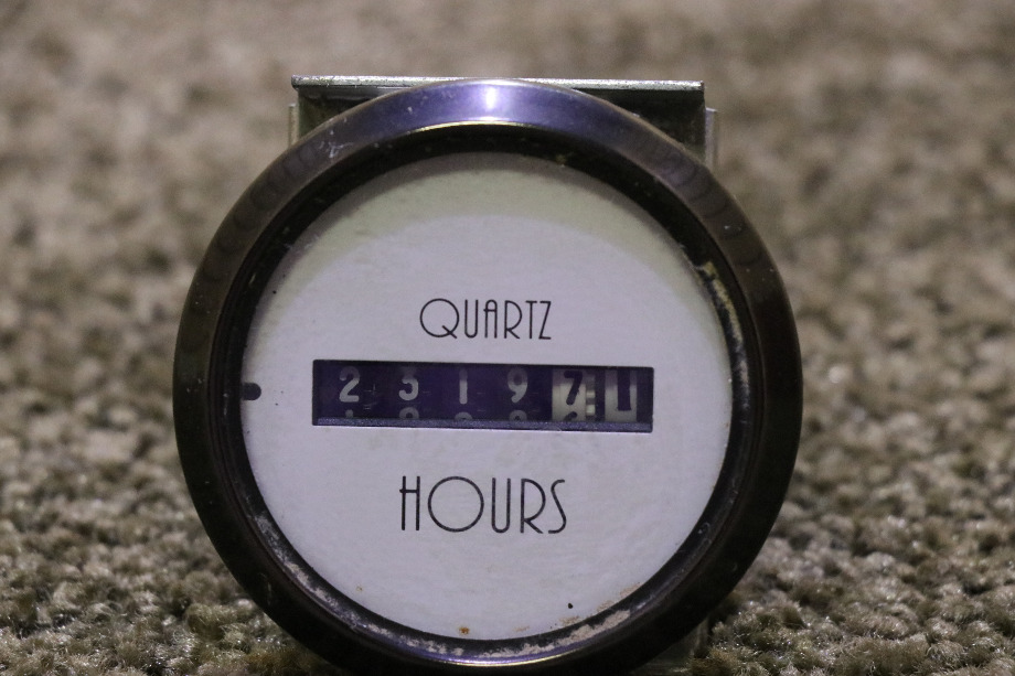USED QUARTZ HOURS DASH GAUGE 944649 RV/MOTORHOME PARTS FOR SALE RV Components 