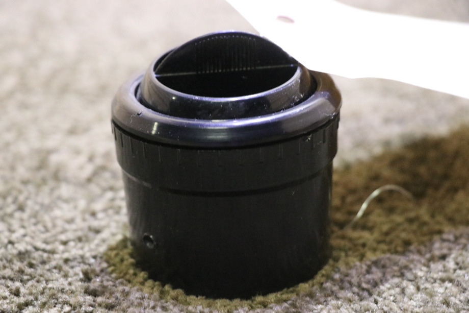 USED RV BLACK ROUND DASH AIR VENT FOR SALE RV Components 