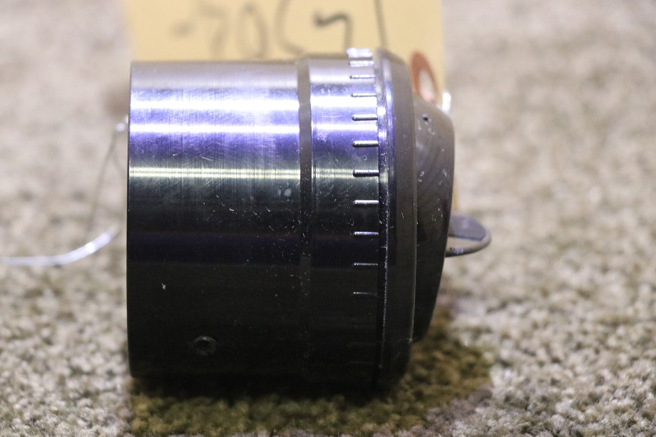 USED RV BLACK ROUND DASH AIR VENT FOR SALE RV Components 