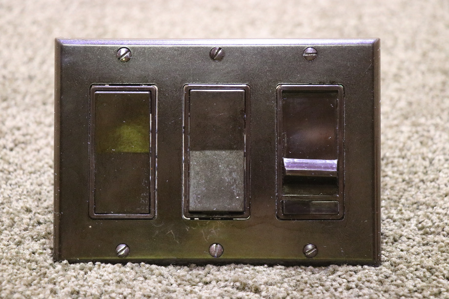 USED RV/MOTORHOME BROWN DIMMER SWITCH PANEL FOR SALE RV Components 