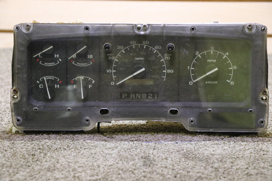 USED FORD DASH CLUSTER F2FT-10848-AA RV PARTS FOR SALE RV Components 