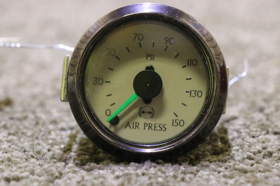 USED 945337 AIR PRESSURE DASH GAUGE MOTORHOME PARTS FOR SALE RV Components 