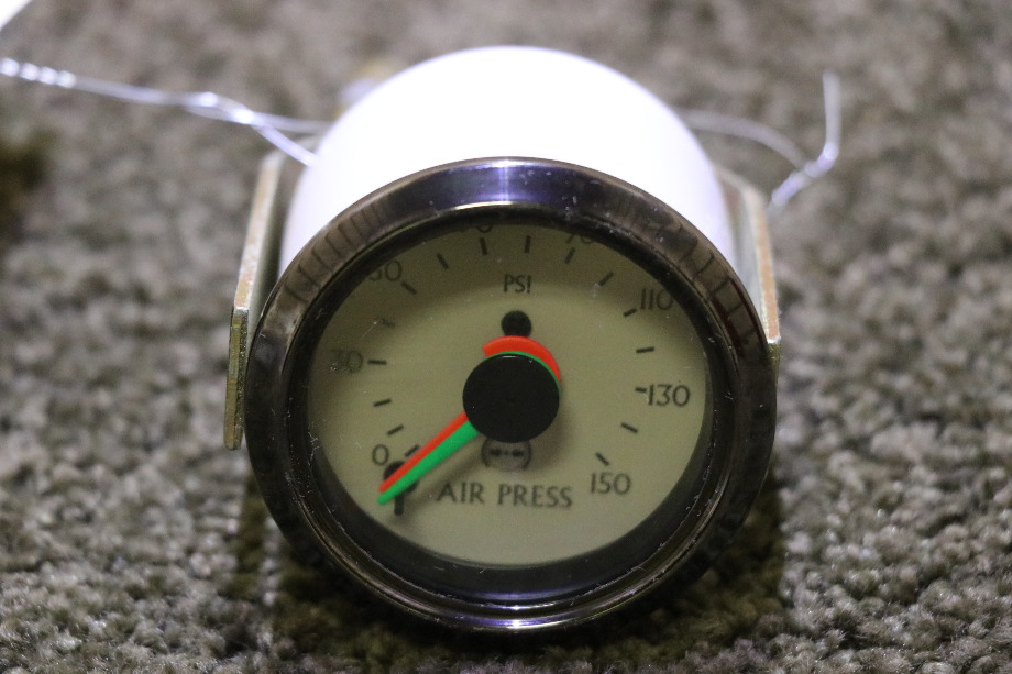 USED 945337 AIR PRESSURE DASH GAUGE MOTORHOME PARTS FOR SALE RV Components 