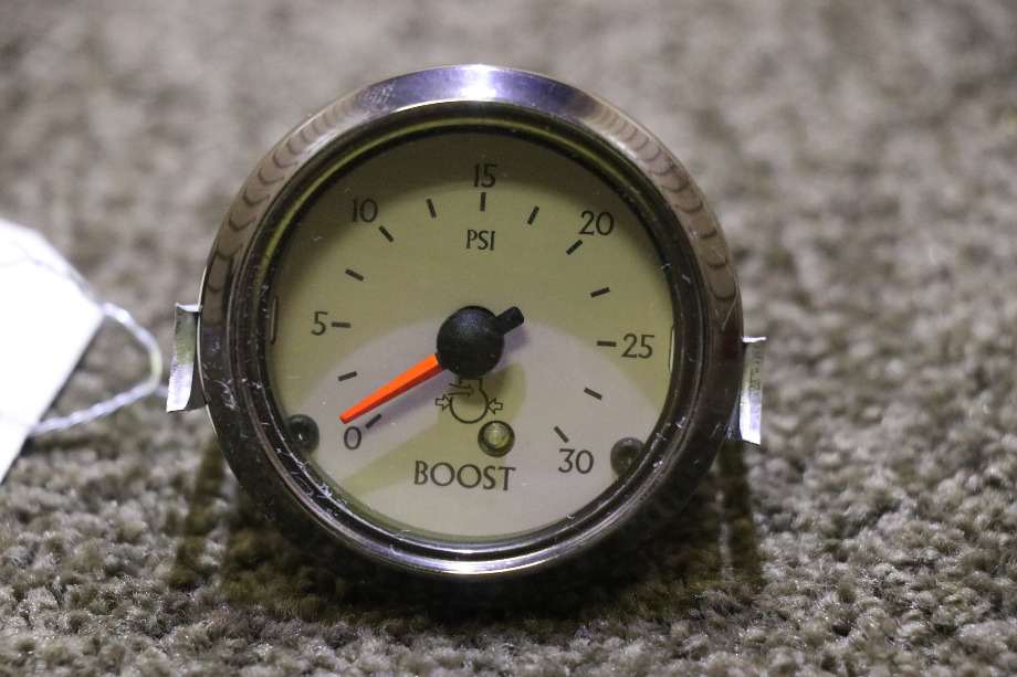 USED MOTORHOME BOOST PSI DASH GAUGE FOR SALE RV Components 
