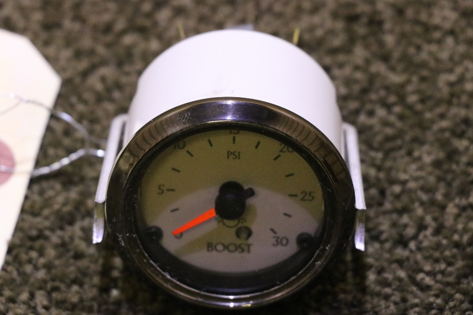 USED MOTORHOME BOOST PSI DASH GAUGE FOR SALE RV Components 