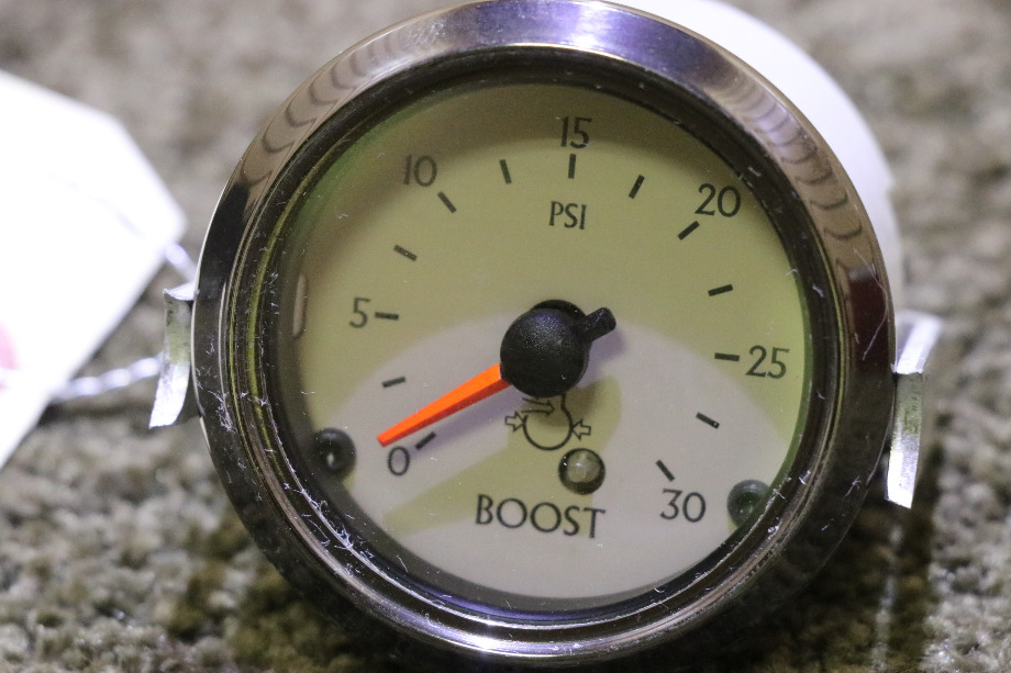 USED MOTORHOME BOOST PSI DASH GAUGE FOR SALE RV Components 