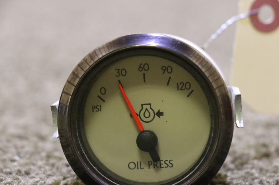 USED RV/MOTORHOME OIL PRESSURE DASH GAUGE FOR SALE RV Components 