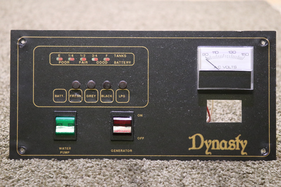 USED RV DYNASTY MONITOR PANEL FOR SALE RV Components 
