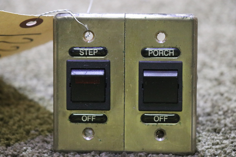 USED CONNECTING STEP / PORCH SWITCH PANELS RV/MOTORHOME PARTS FOR SALE RV Components 