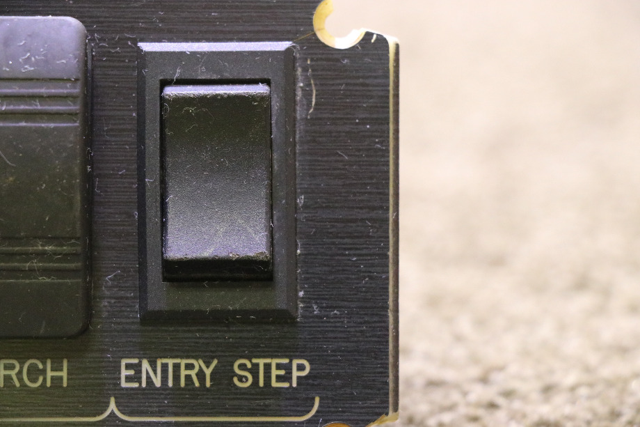 USED RV CEILING / PORCH / STEP SWITCH PANEL FOR SALE RV Components 