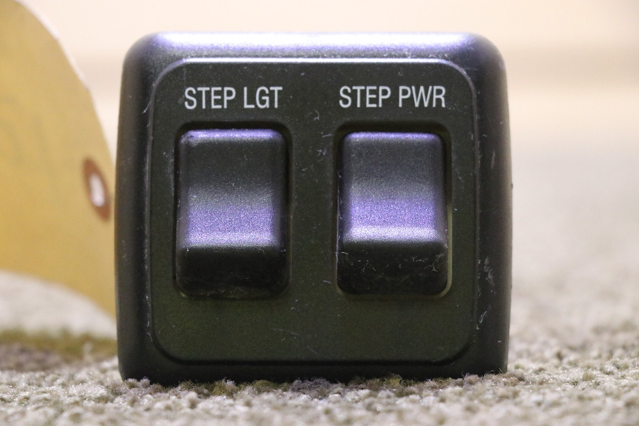 USED AMERICAN TECHNOLOGY STEP LGT / STEP PWR SWITCH PANEL RV/MOTORHOME PARTS FOR SALE RV Components 