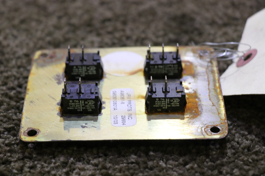 USED A98351-8 PORCH / CEILING / STEP / COMPT LAMPS SWITCH PANEL MOTORHOME PARTS FOR SALE RV Components 