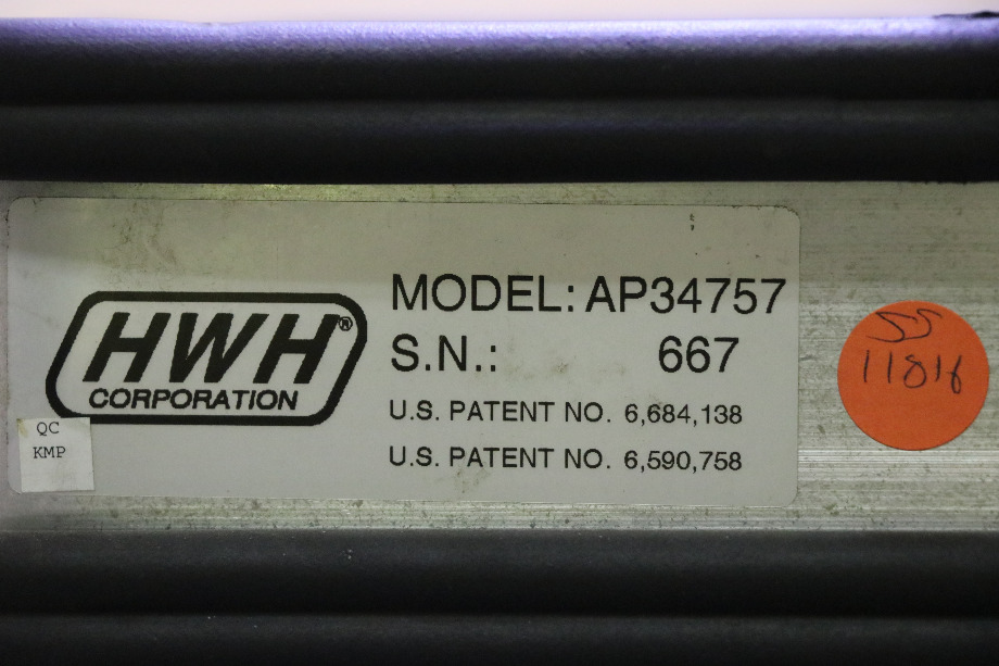 MOTORHOME HWH AP34757 LEVELING CONTROL BOX FOR SALE RV Components 