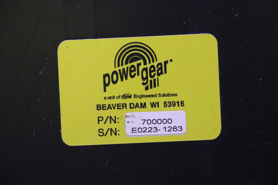 USED MOTORHOME POWER GEAR 700000 BATTERY CONTROL CENTER FOR SALE RV Components 