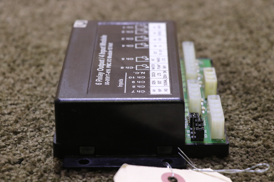 USED INTELLITEC 00-00917-416 6 RELAY OUTPUT / 4 INPUT MODULE RV PARTS FOR SALE RV Components 