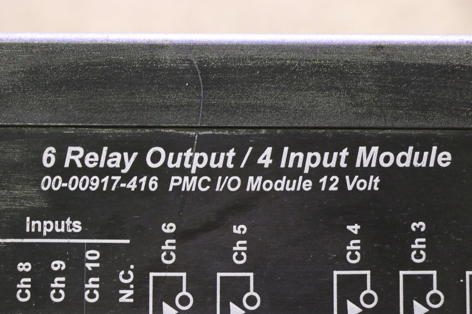 USED INTELLITEC 00-00917-416 6 RELAY OUTPUT / 4 INPUT MODULE RV PARTS FOR SALE RV Components 