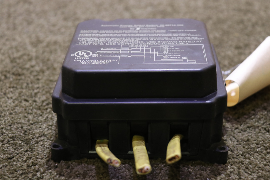 USED RV AUTOMATIC ENERGY SELECT SWITCH 00-00714-000 BY INTELLITEC FOR SALE RV Components 