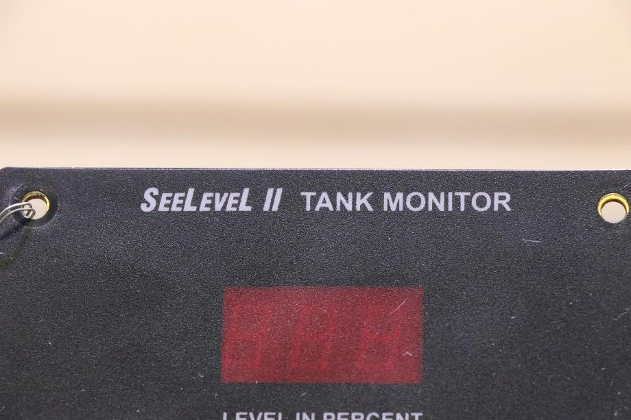 USED SEELEVEL II TANK MONITOR PANEL RV/MOTORHOME PARTS FOR SALE RV Components 