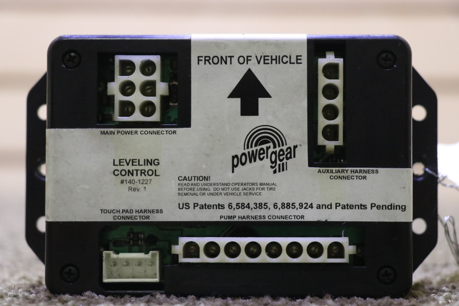 USED 140-1227 POWER GEAR LEVELING CONTROL MODULE RV/MOTORHOME PARTS FOR SALE RV Components 