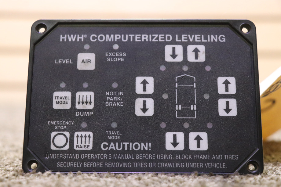 USED RV/MOTORHOME HWH COMPUTERIZED LEVELING AP23304R4 TOUCH PAD FOR SALE RV Components 