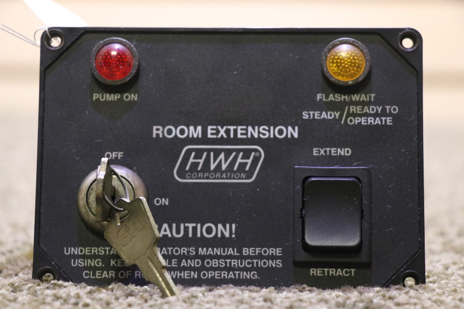 USED RV/MOTORHOME HWH ROOM EXTENSION SWITCH PANEL FOR SALE RV Components 