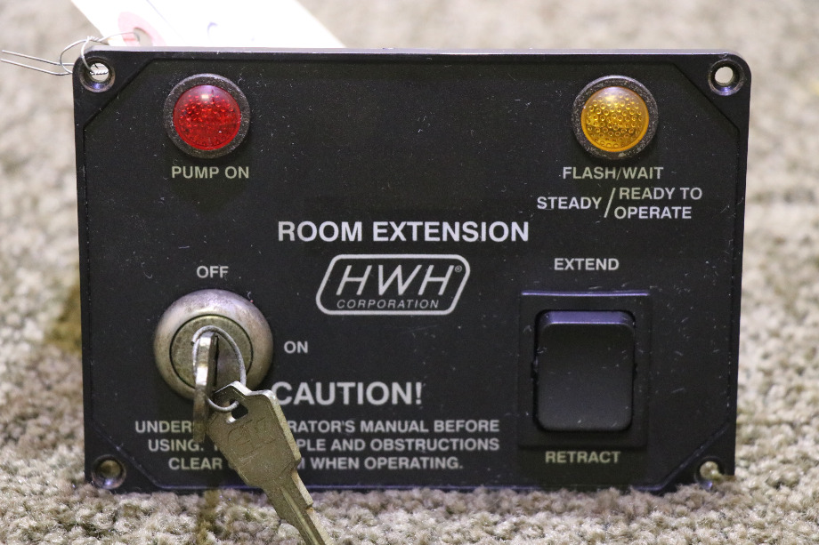 USED RV/MOTORHOME HWH ROOM EXTENSION SWITCH PANEL FOR SALE RV Components 