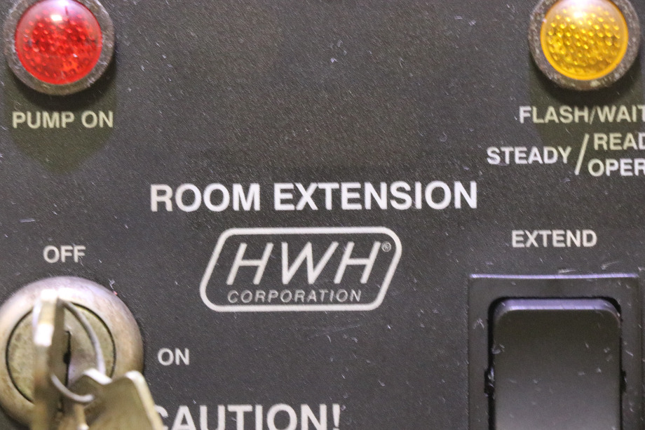 USED RV/MOTORHOME HWH ROOM EXTENSION SWITCH PANEL FOR SALE RV Components 