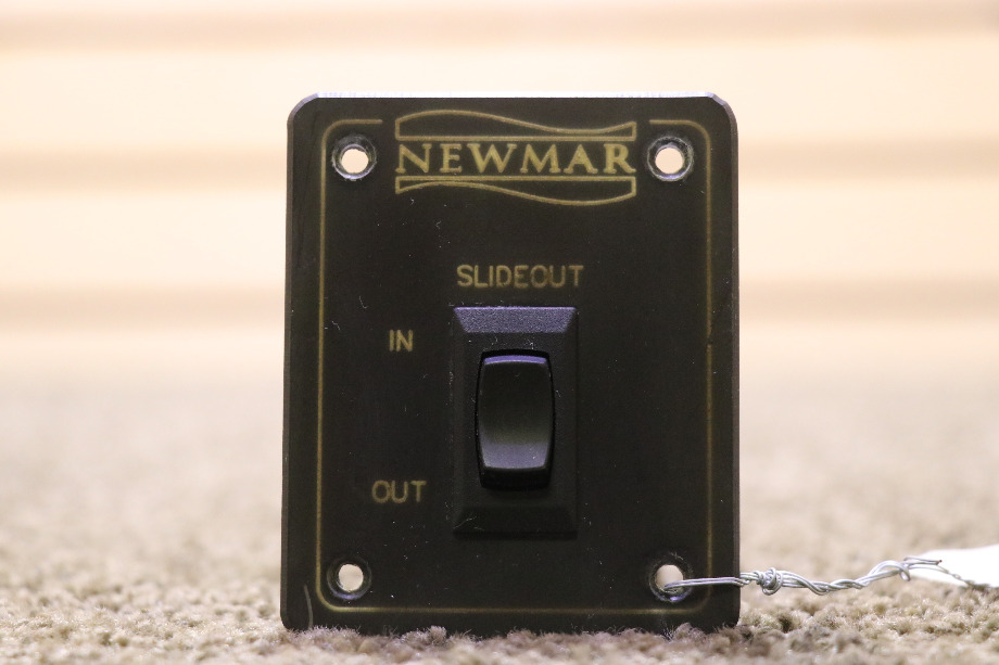 USED N122602 NEWMAR SLIDE OUT IN / OUT SWITCH PANEL MOTORHOME PARTS FOR SALE RV Components 