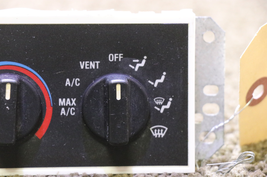 USED RV DASH AC CONTROL SWITCH PANEL RV2009 FOR SALE RV Components 