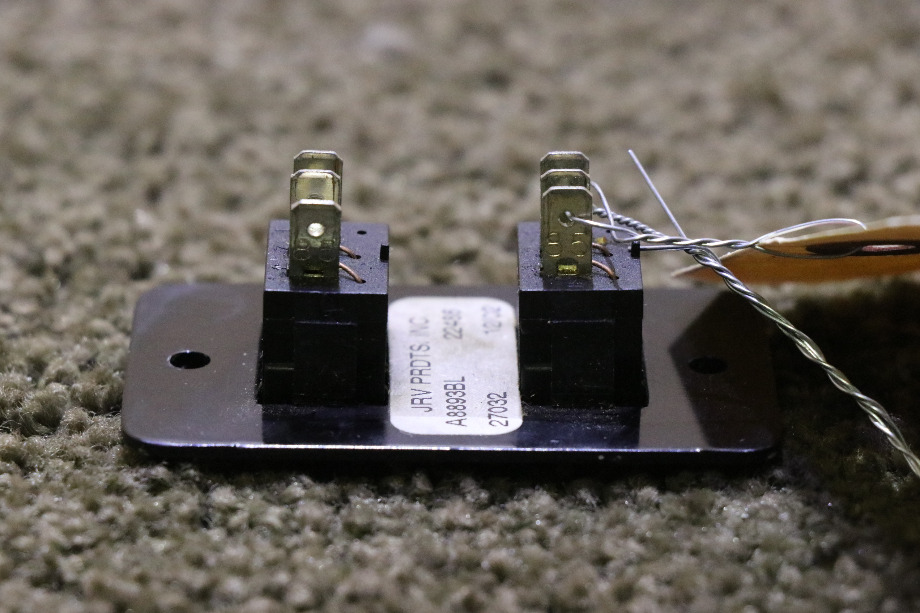 USED MOTORHOME JRV PRODUCTS A8893BL DOUBLE SWITCH PANEL FOR SALE RV Components 