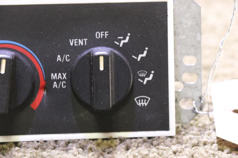 USED RV/MOTORHOME EVANS TEMPCON DASH AC SWITCH CONTROL PANEL FOR SALE RV Components 