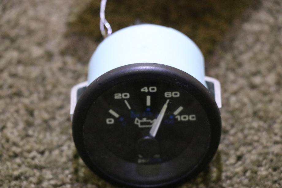 USED RV/MOTORHOME OIL PRESSURE DASH GAUGE 63672 FOR SALE RV Components 