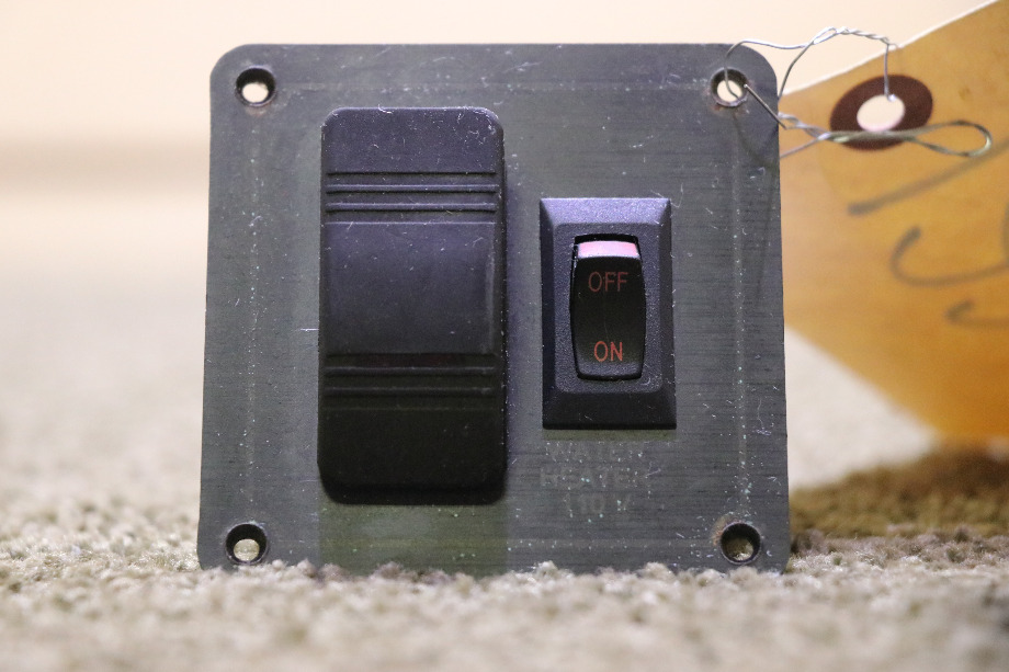 USED MONACO WATER HEATER SWITCH PANEL RV/MOTORHOME PARTS FOR SALE RV Components 