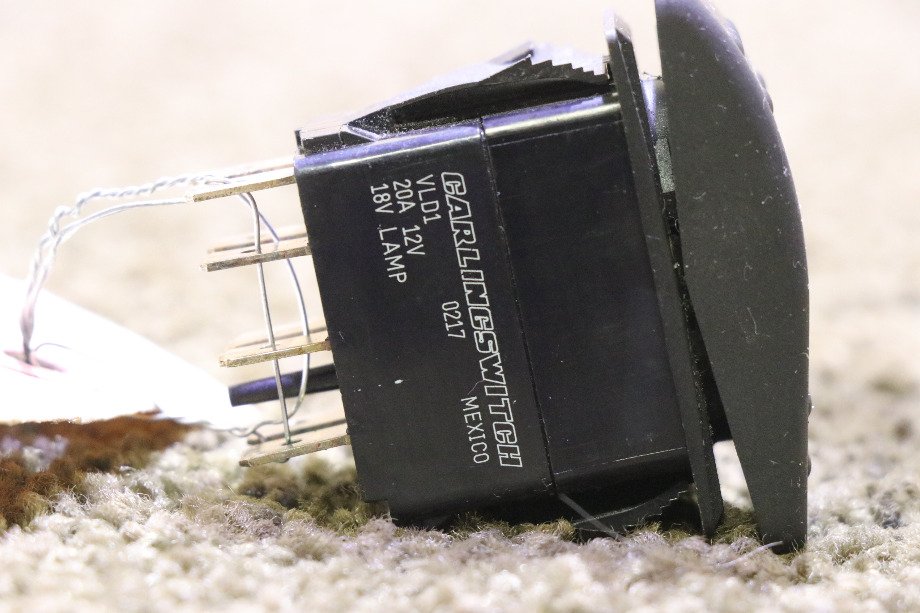 USED PEDAL IN / OUT DASH SWITCH VLD1 RV/MOTORHOME PARTS FOR SALE RV Components 
