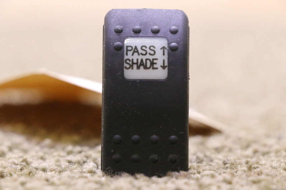 USED PASS SHADE UP / DOWN DASH SWITCH V8D1 RV/MOTORHOME PARTS FOR SALE RV Components 