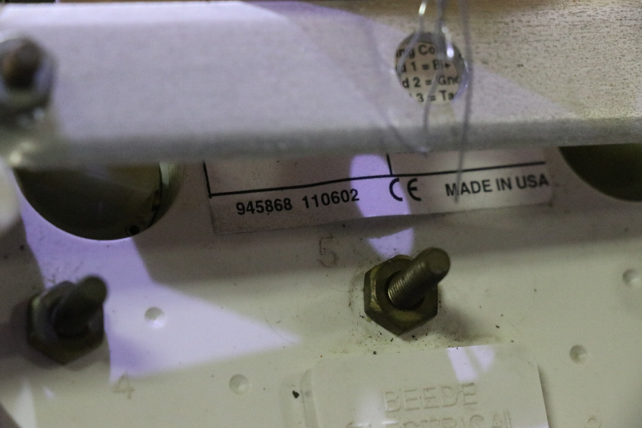 USED MOTORHOME TACHOMETER 945868 DASH GAUGE FOR SALE RV Components 