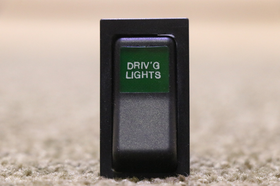 USED 511.005 DRIV'G LIGHTS DASH SWITCH RV/MOTORHOME PARTS FOR SALE RV Components 