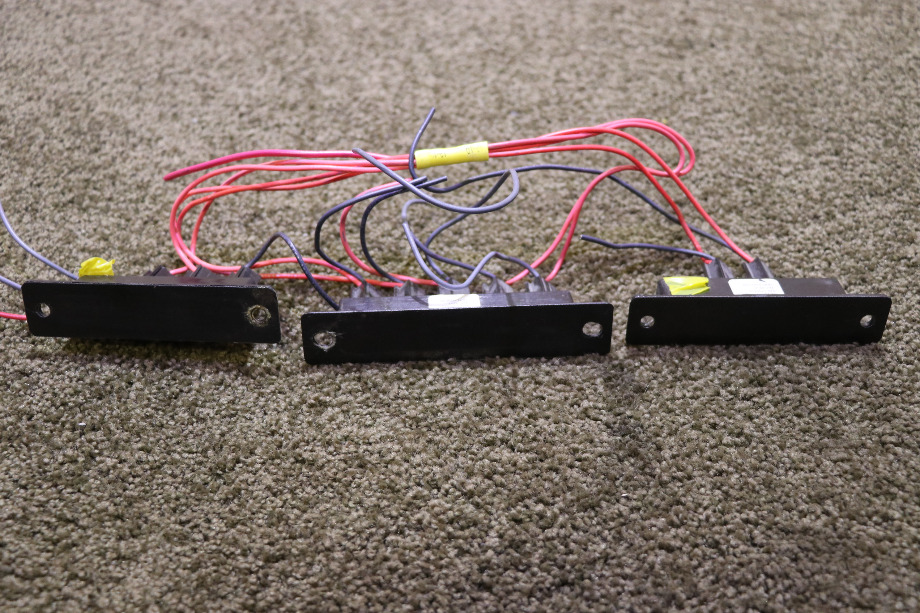 USED SET OF 3 DASH WARNING LIGHT BARS RV PARTS FOR SALE RV Components 