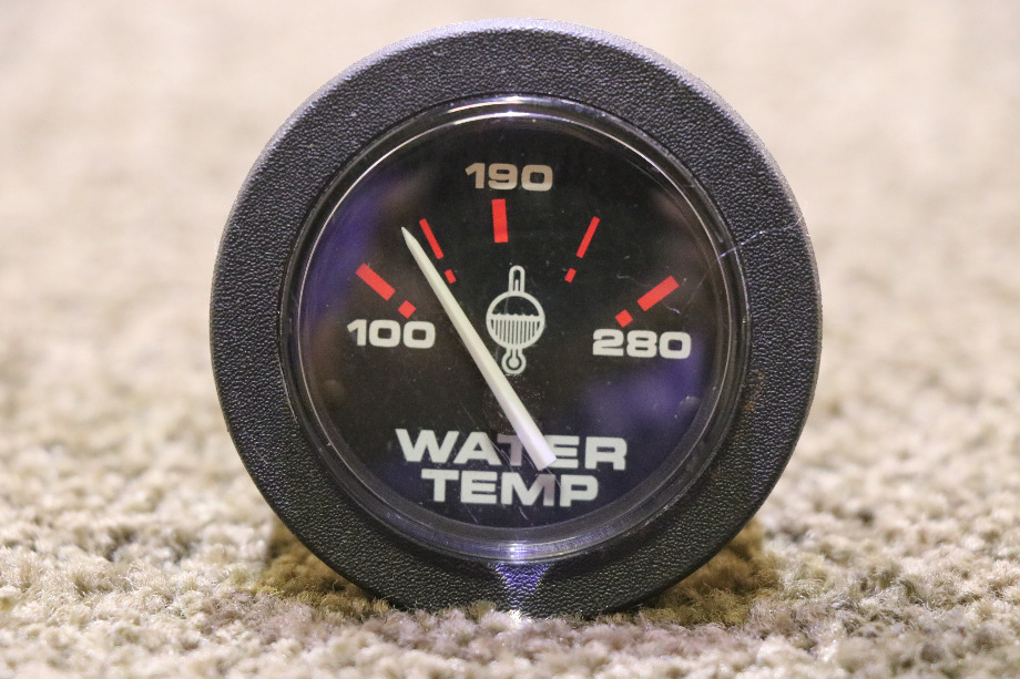 USED MOTORHOME 10645 WATER TEMP DASH GAUGE FOR SALE RV Components 